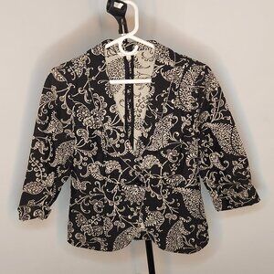 Cabi Floral Blazer - Size 12